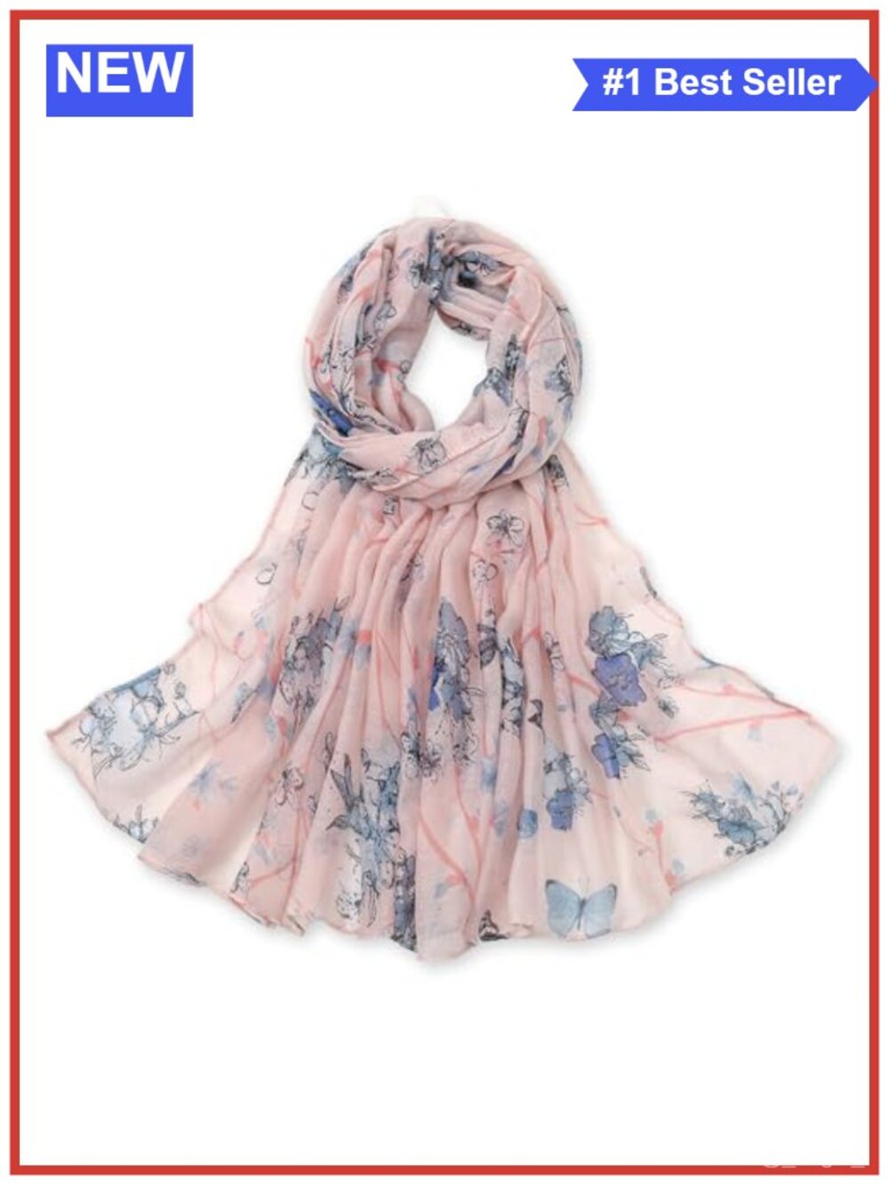 Lightweight Voile Scarf Shawl Wrap Head Cover Hijab Breathable All-Season